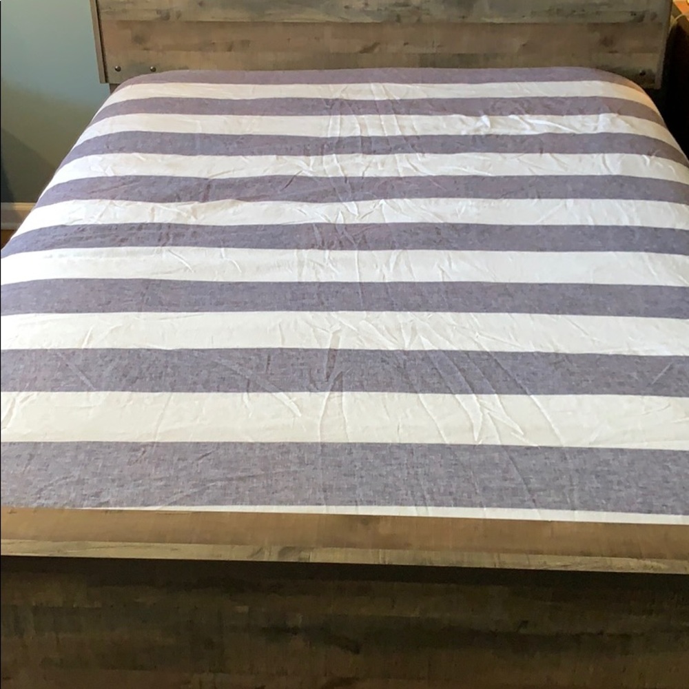 Pottery Barn Kids Rugby Stripe Duvet Cover